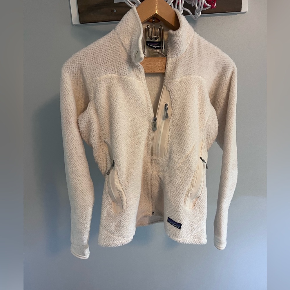 Patagonia Cream Fleece Jacket